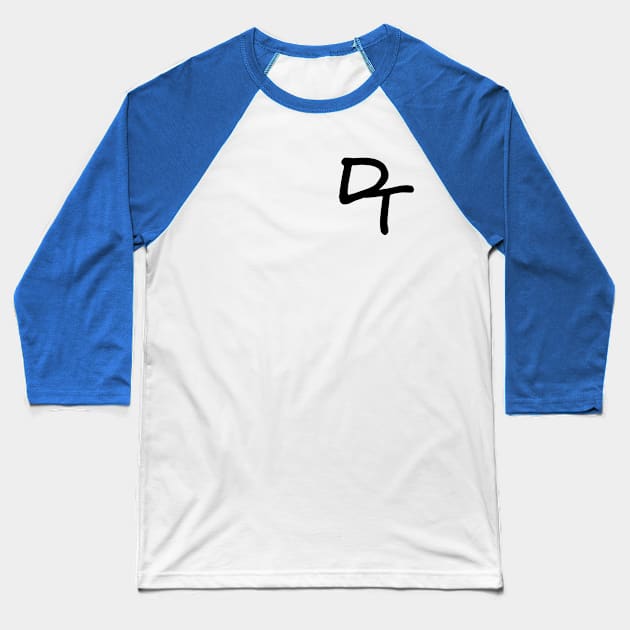 Basic Dark DT Baseball T-Shirt by DavidTschumper1